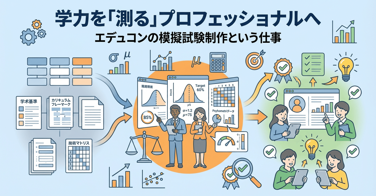 【採用向け】学力を「測る」プロフェッショナルへ —— エデュコンの模擬試験制作という仕事